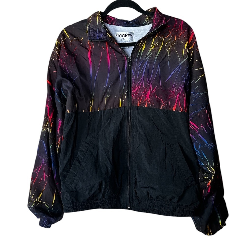 Vintage 90’s Y2K Jockey Windbreaker Jacket L